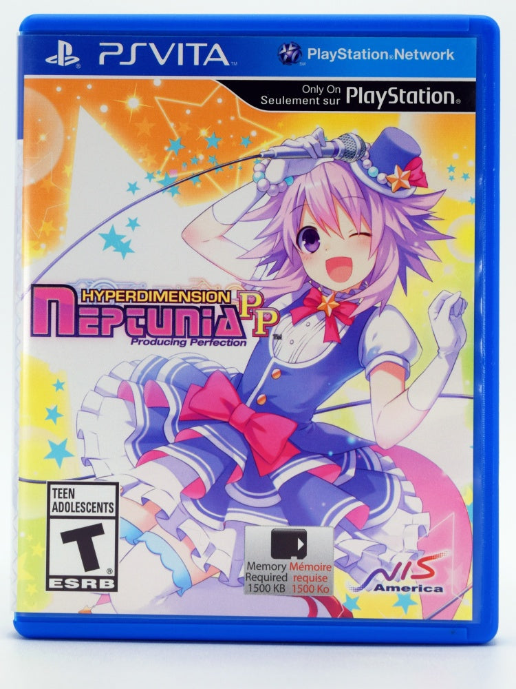 Hyperdimension Neptunia Pp Producing Perfection Psvita Game Front