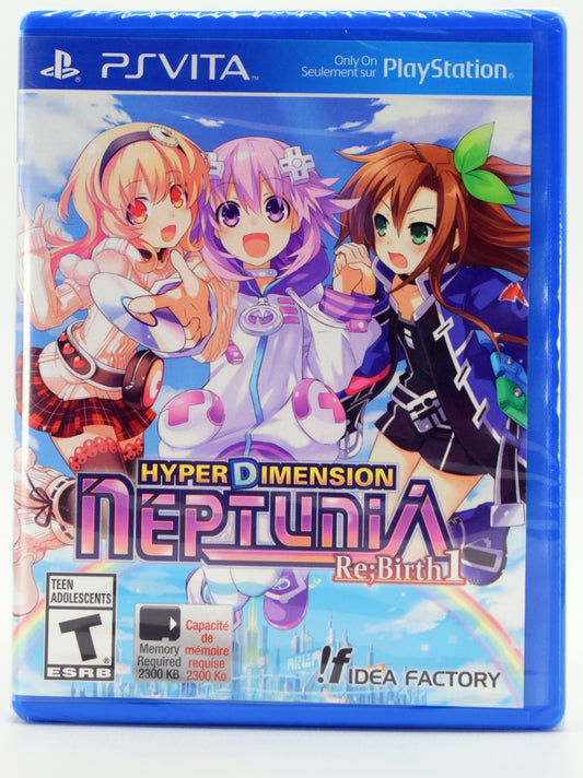 Hyperdimension Neptunia Re Birth 1 Psvita Game Front