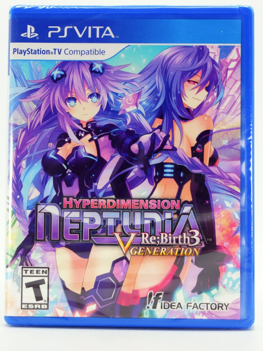 Hyperdimension Neptunia Re Birth 3 V Generation Psvita Game Front