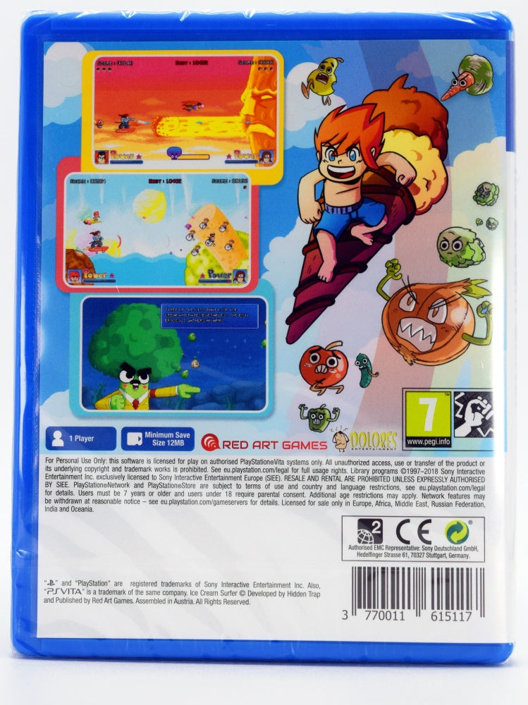 Ice Cream Surfer Psvita Game Back