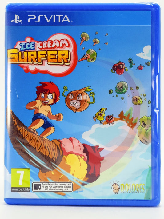 Ice Cream Surfer Psvita Game Front