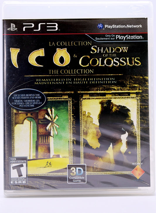 Ico And Shadow Of The Colossus Collection Ps3 Game Front