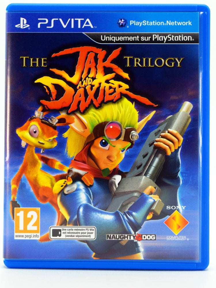 Jak And Daxter Trilogy Psvita Game Front