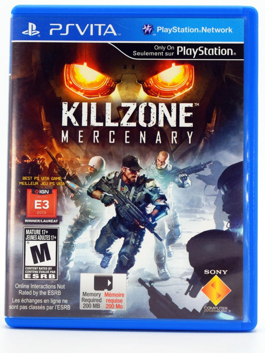 Killzone Mercenary Psvita Game Front
