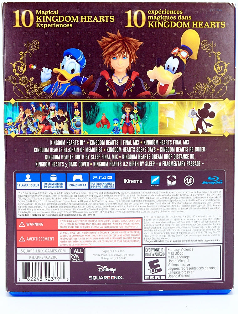 Kingdom Hearts All-In-One Package - PS4