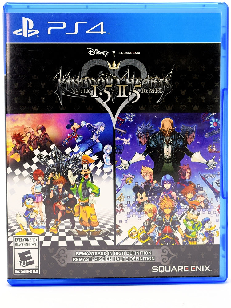 Kingdom Hearts HD 1.5 + 2.5 Remix Ps4 Game Front