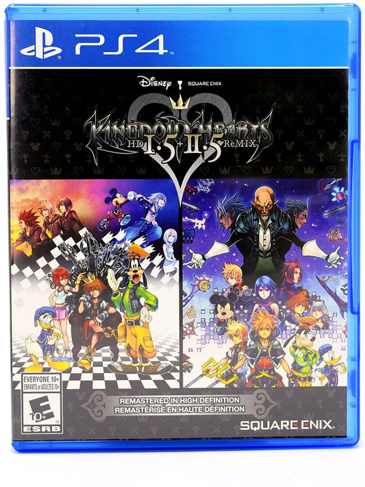 Kingdom Hearts HD 1.5 + 2.5 Remix Ps4 Game Front