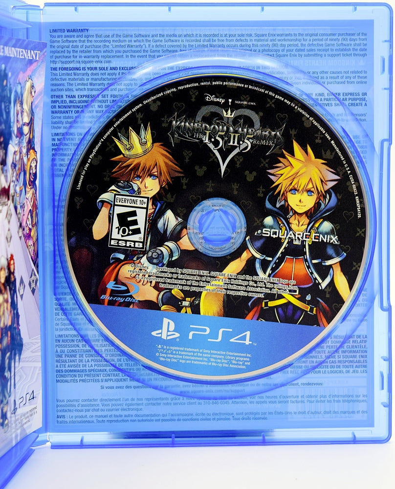 Kingdom Hearts HD 1.5 + 2.5 Remix Ps4 Game Inside1