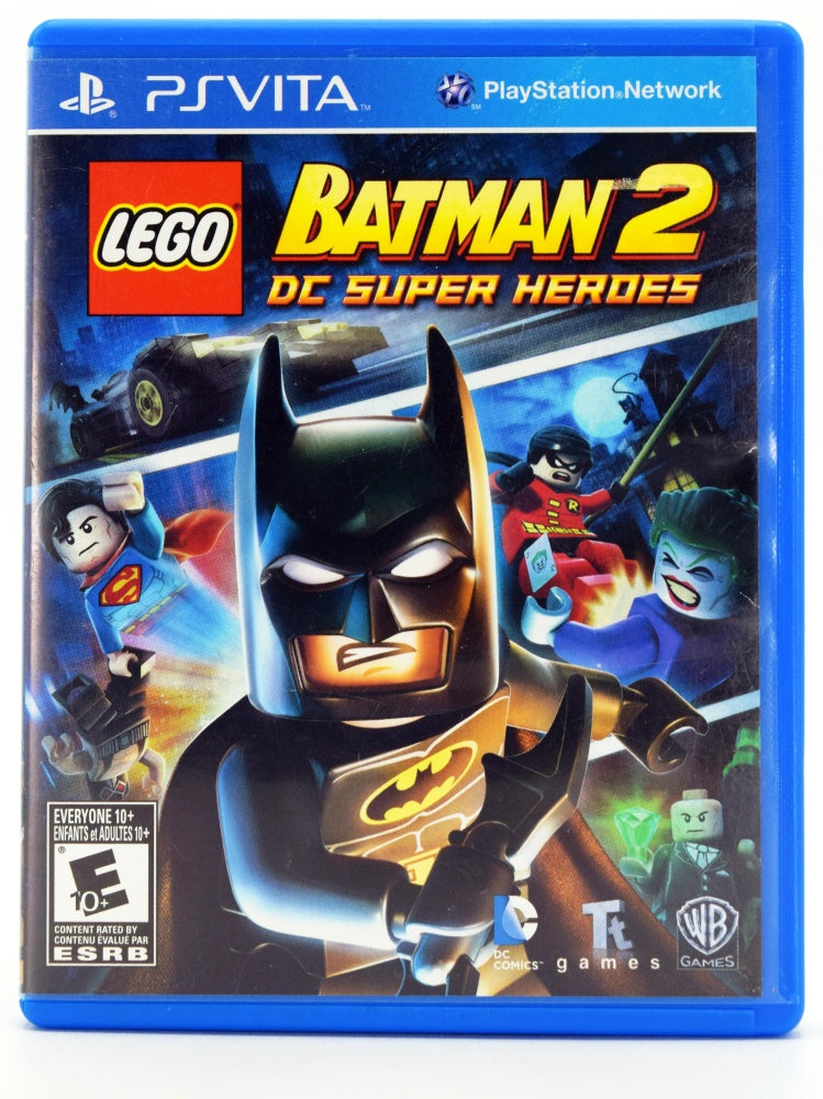 Lego Batman 2 Psvita Game Front