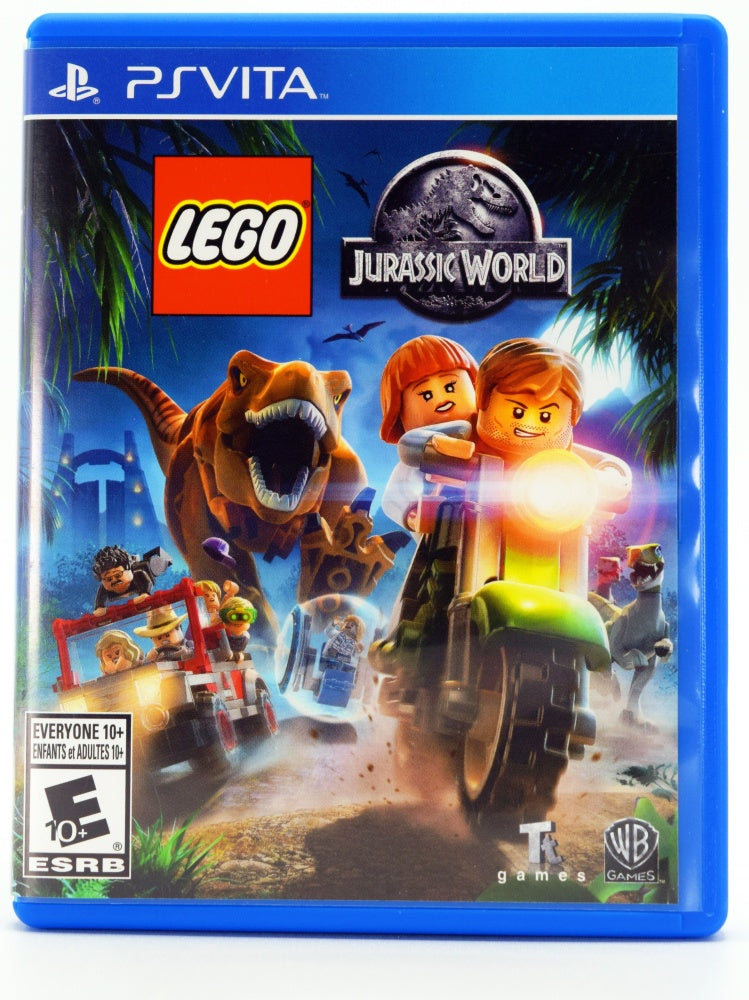 Lego Jurassic World Psvita Game Front