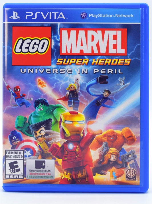 Lego Marvel Super Heroes Universe In Peril Psvita Game Front