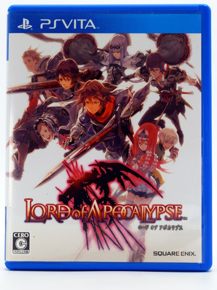 Lord Of Apocalypse Psvita Game Front