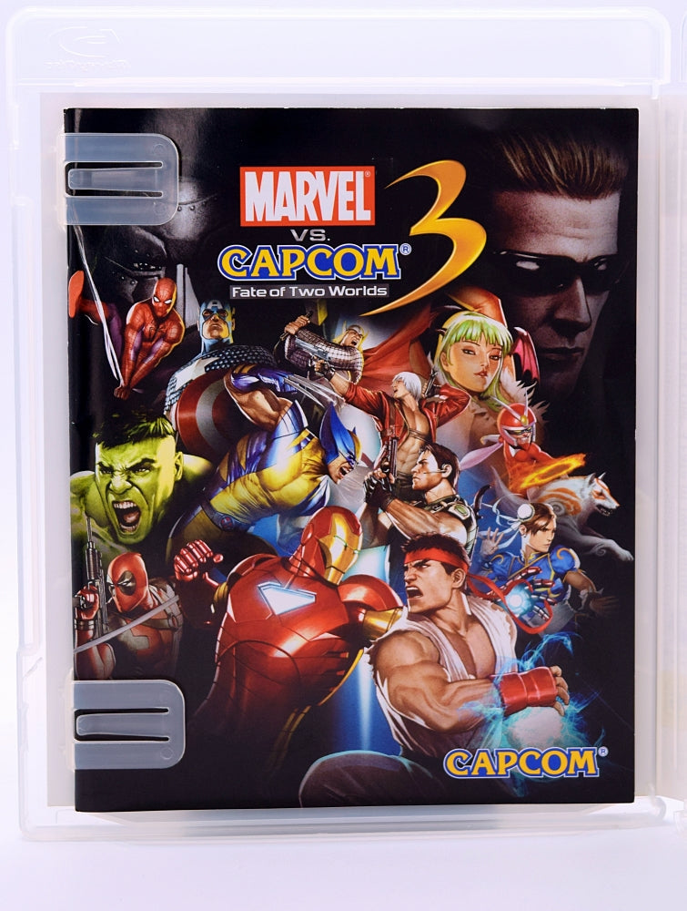 Marvel Vs Capcom 3 Fate Of Two Worlds Ps3 Game Inside