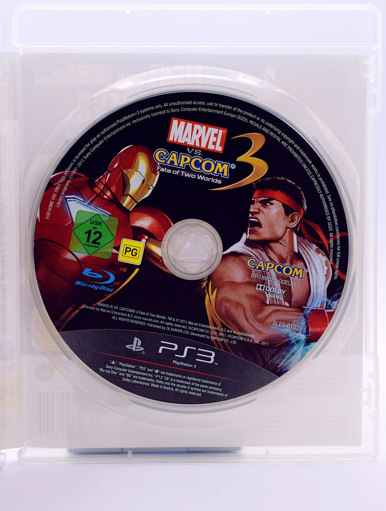 Marvel Vs Capcom 3 Fate Of Two Worlds Ps3 Game Inside1