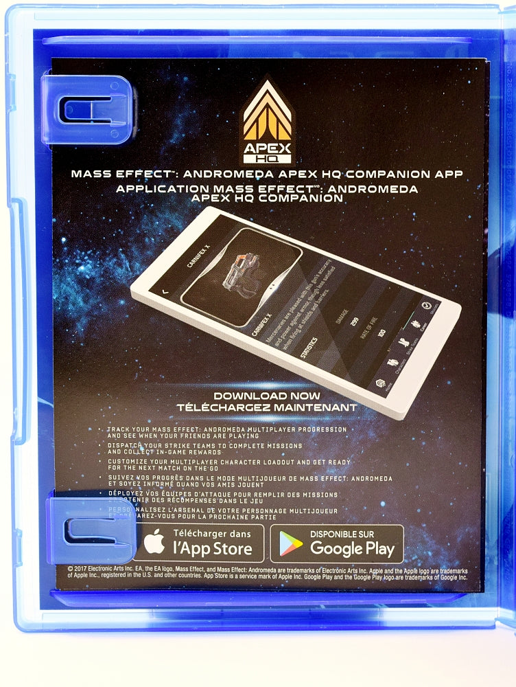 Mass Effect Andromeda Ps4 Game Inside