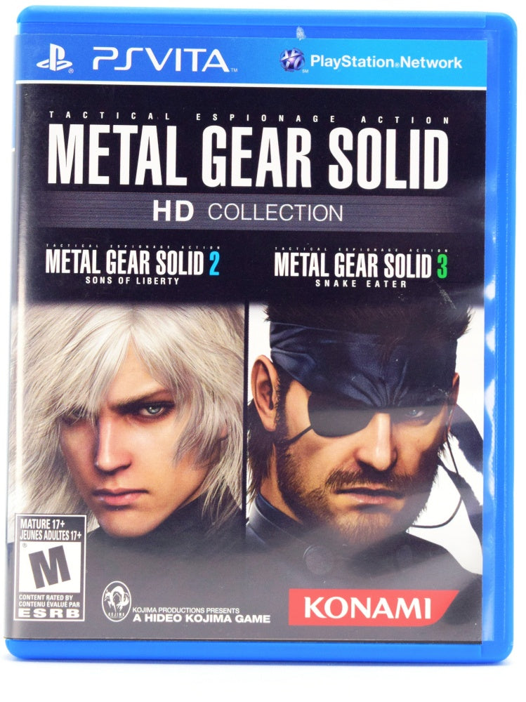 Metal Gear Solid Hd Collection Psvita Game Front