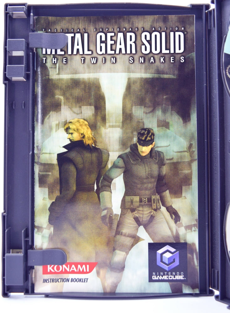 Metal Gear Solid Twin Snakes Gamecube Game Inside