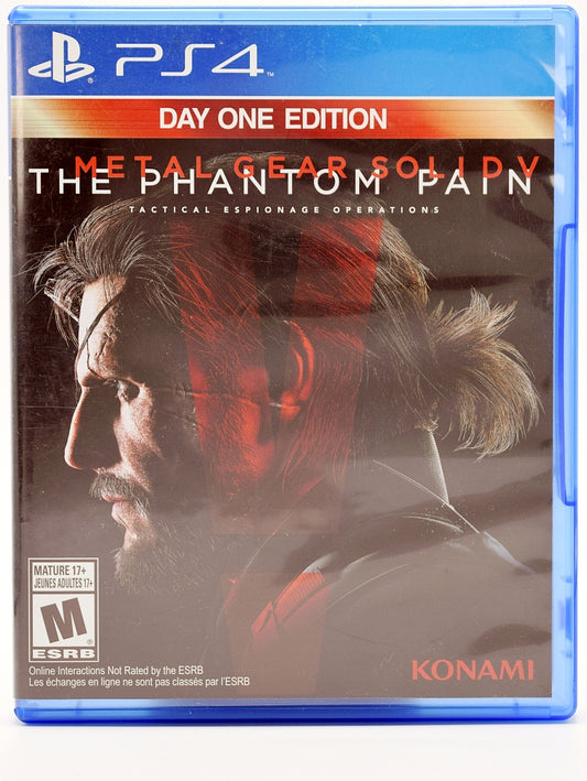 Metal Gear Solid V The Phantom Pain Day One Ps4 Game Front