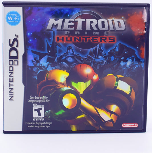 Metroid Prime Hunters Ds Game Front