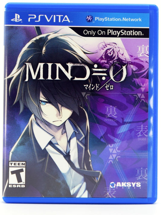 Mind Zero Psvita Game Front