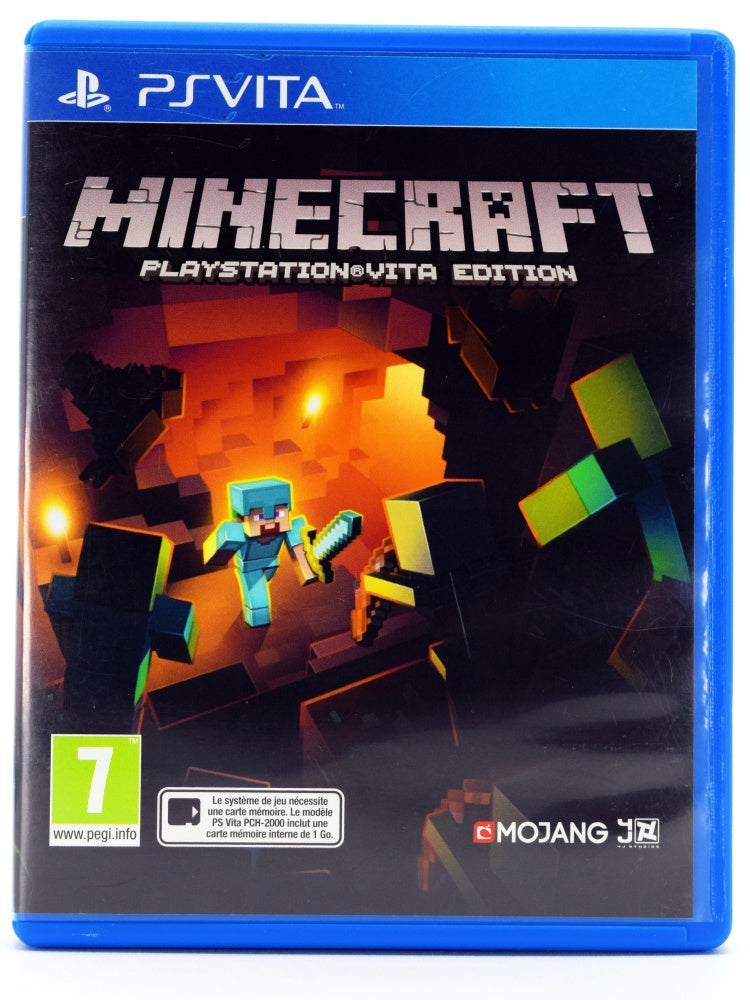 Minecraft Psvita Game Front