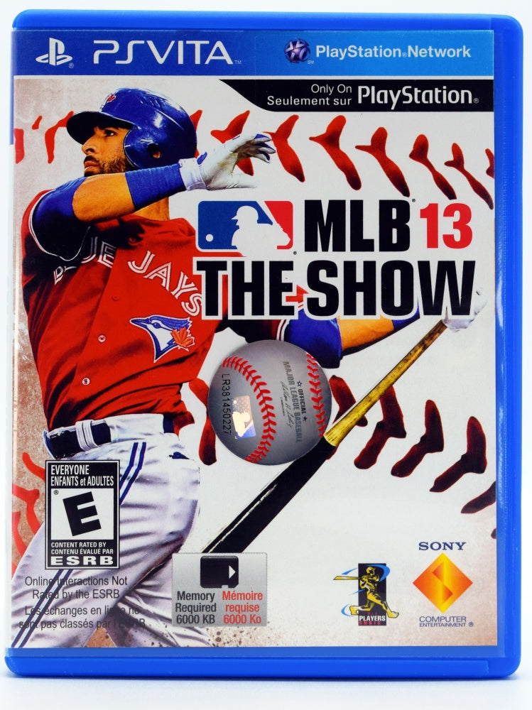 Mlb 13 The Show Jose Bautista Cover Psvita Game Front
