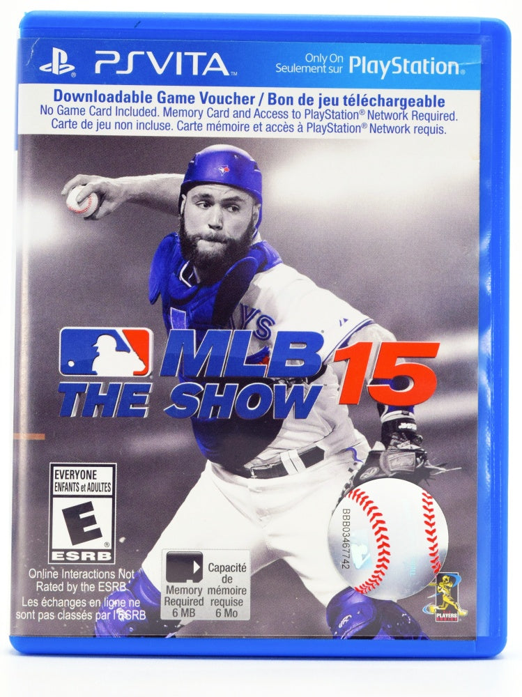 Mlb 15 The Show Psvita Game Front