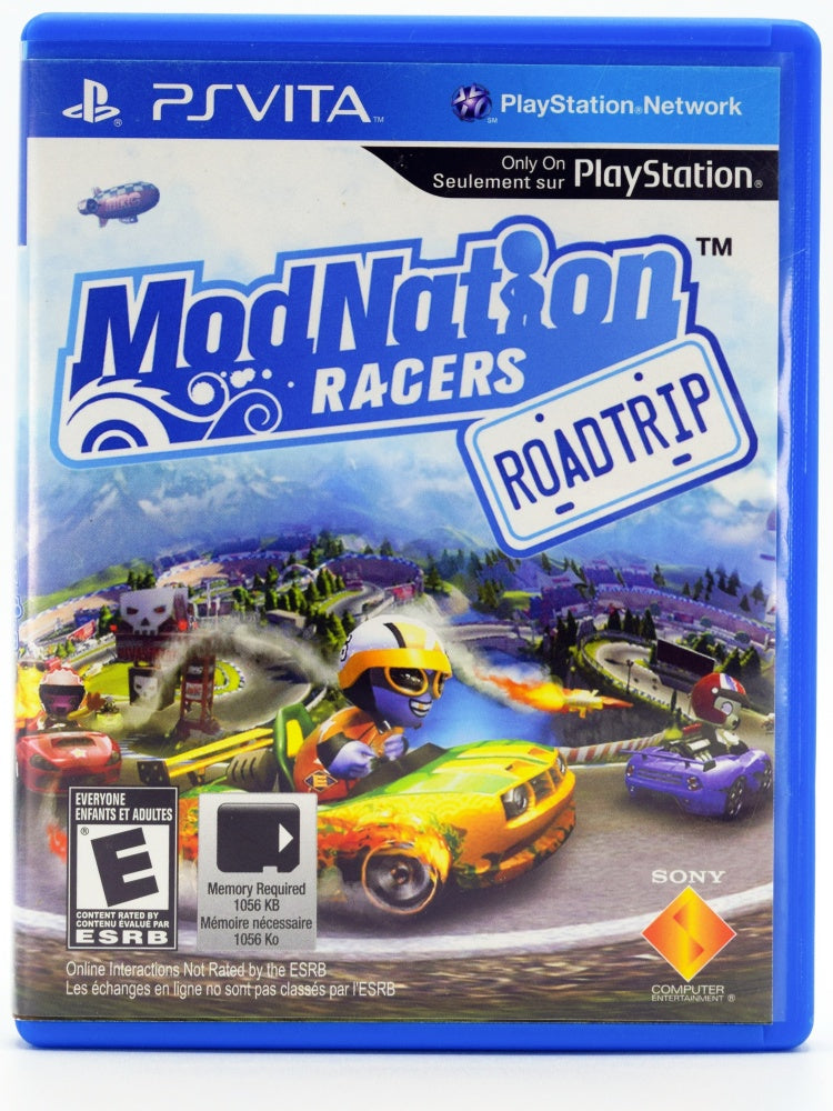 Modnation Racers Road Trip Psvita Game Front