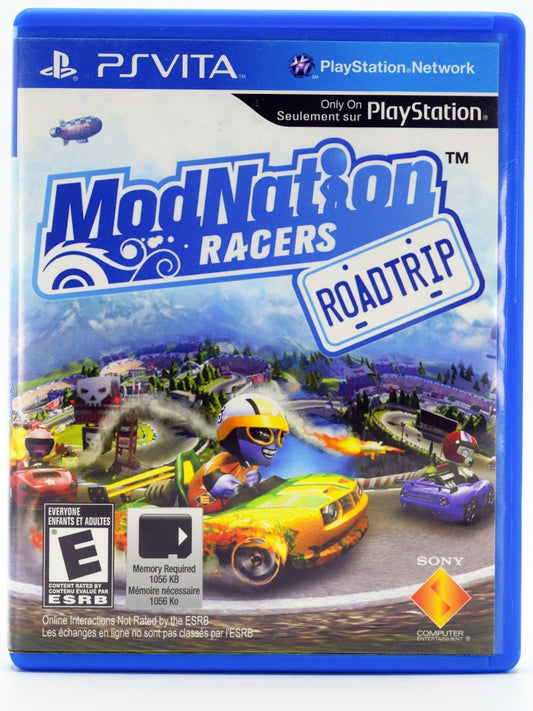 Modnation Racers Road Trip Psvita Game Front