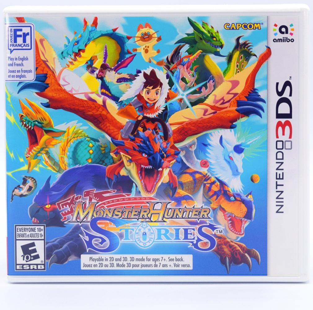 Monster Hunter Stories 3Ds Game Front
