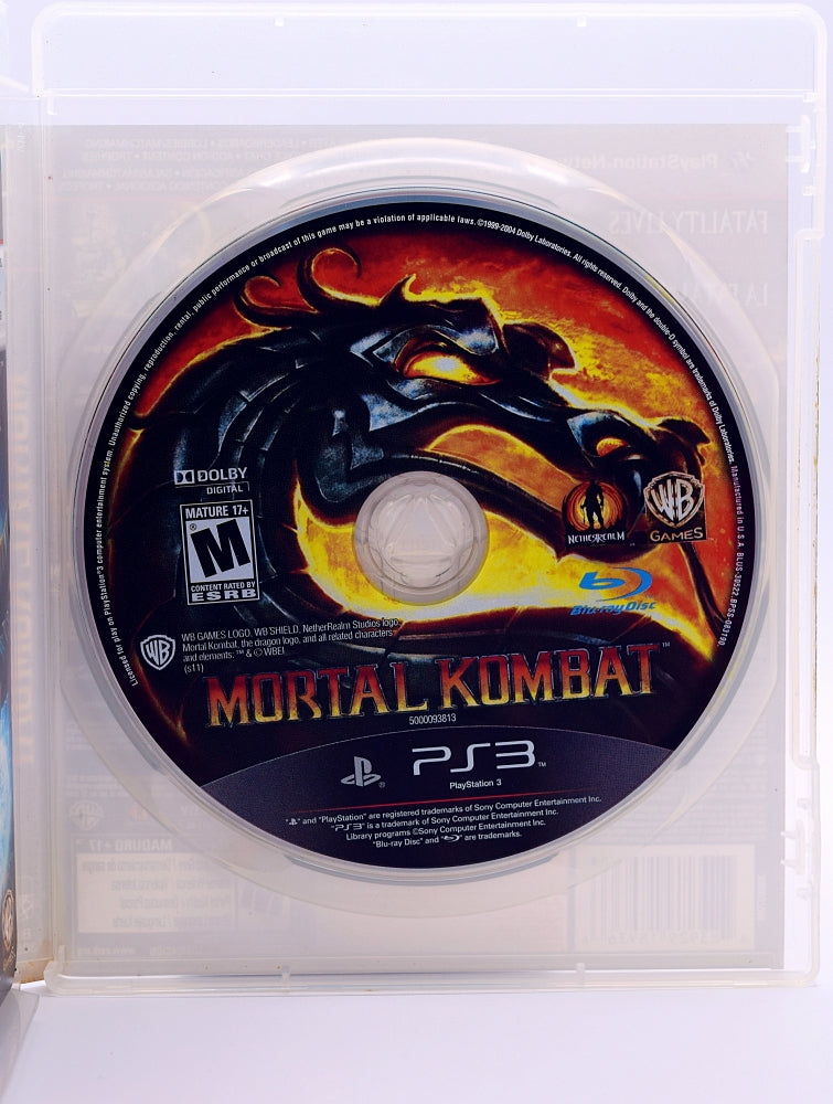 Mortal Kombat Ps3 Game Inside1