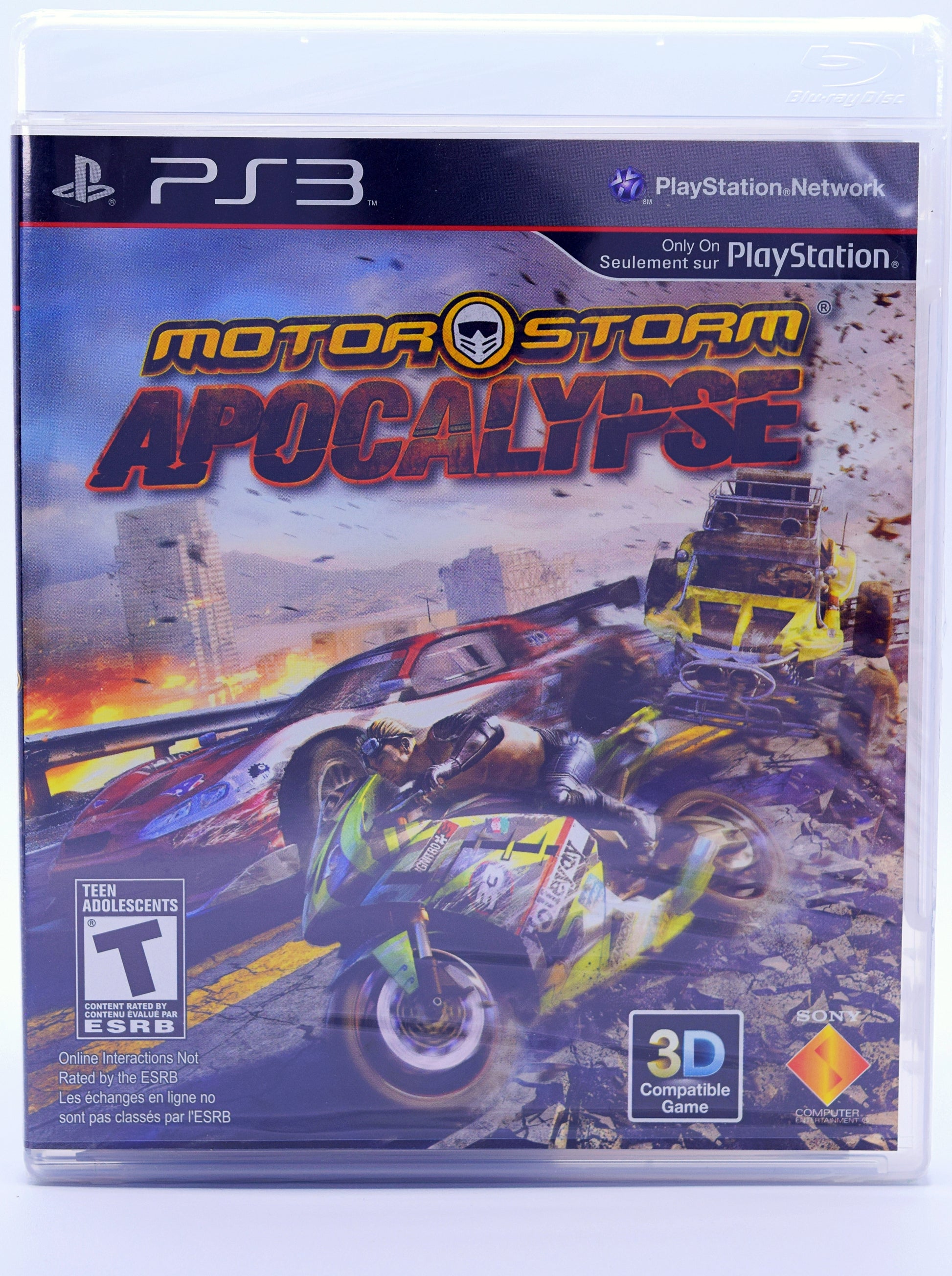 Motorstorm Apocalypse Ps3 Game Front