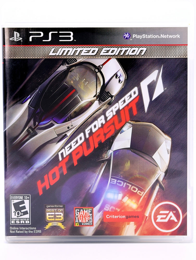 Need For Speed Hot Pursuit Limited Edition Ps3 Game Front