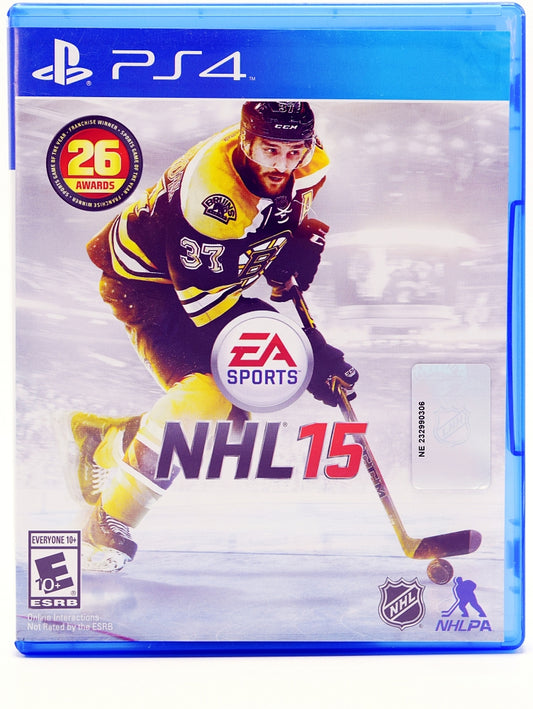 Nhl 15 Ps4 Game Front
