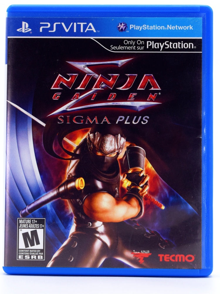 Ninja Gaiden Sigma Plus Psvita Game Front