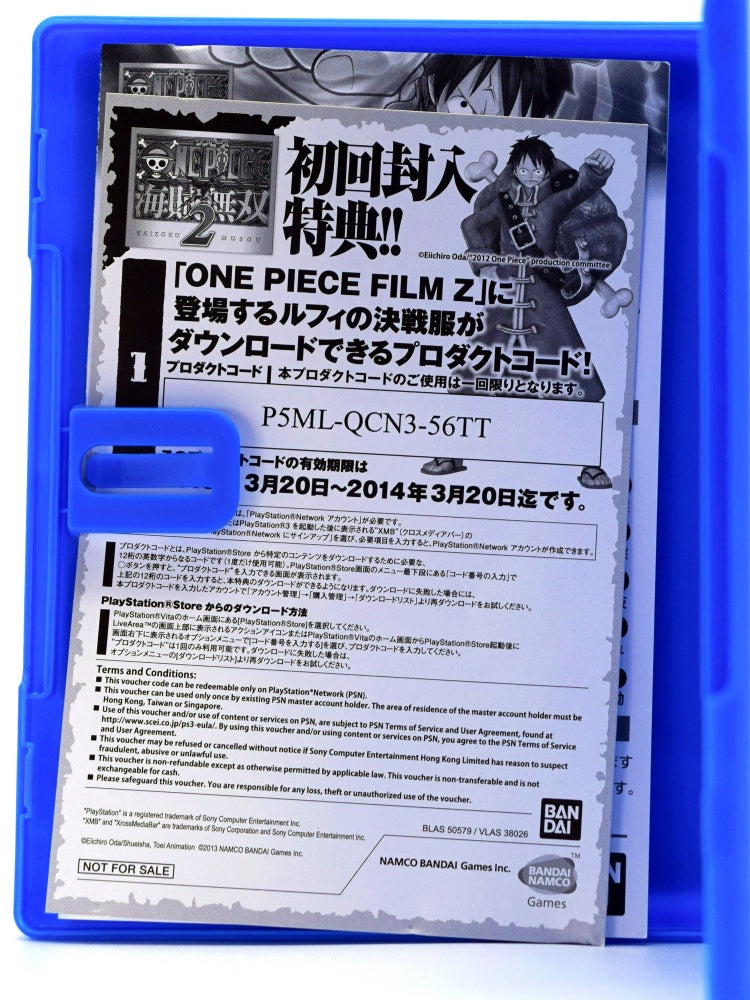 One Piece Kaizoku Musou 2 Psvita Game Inside