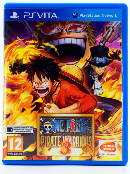 One Piece Pirate Warriors 3 Psvita Game Front