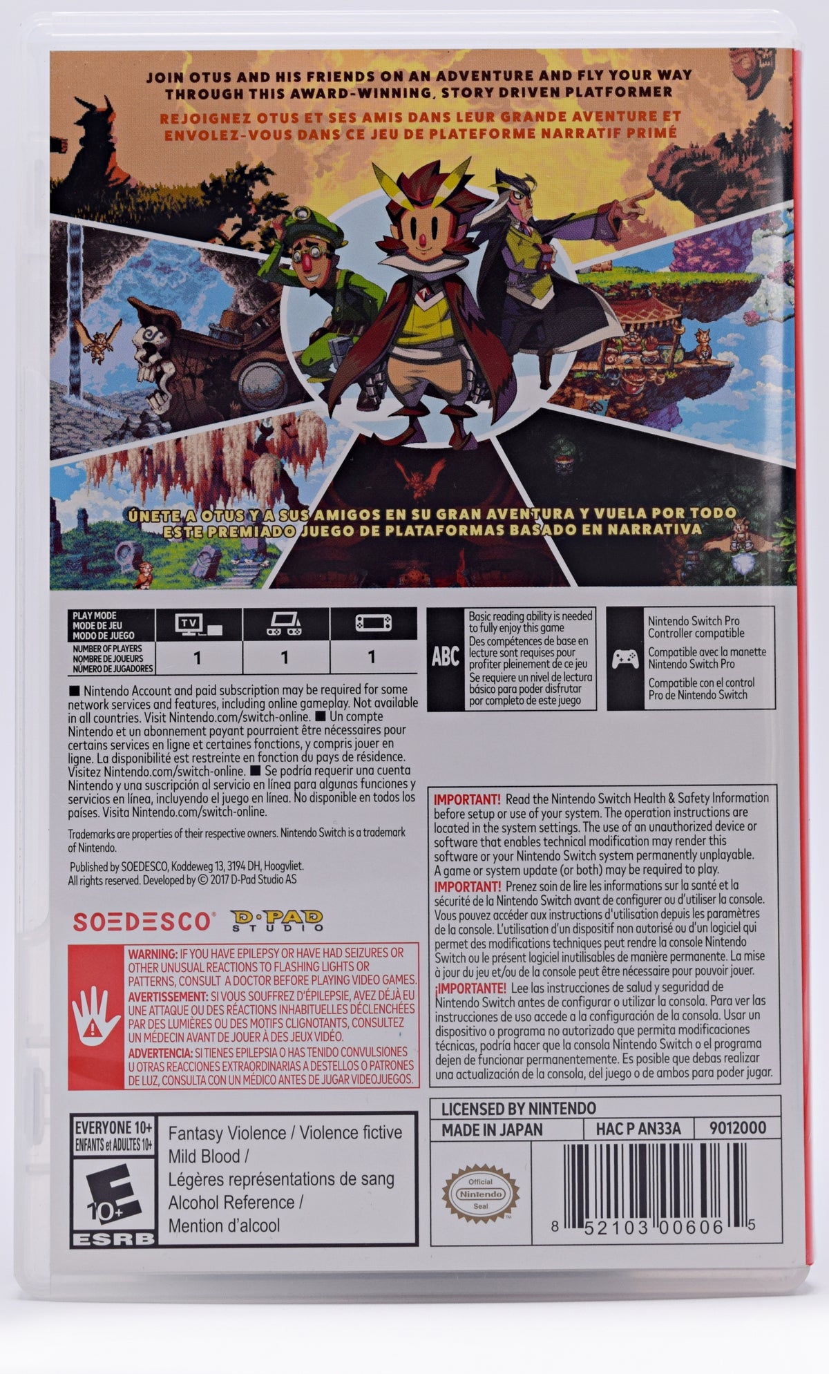 Owlboy - Switch