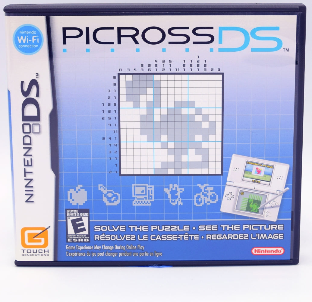 Picross Ds Ds Game Front