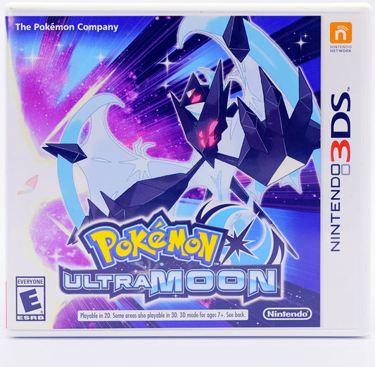 Pokemon Ultra Moon 3Ds Game Front
