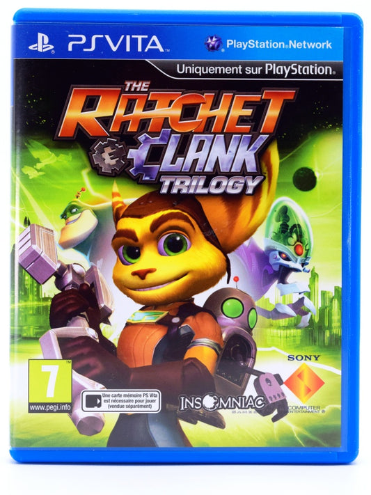 Ratchet And Clank Trilogy Psvita Game Front