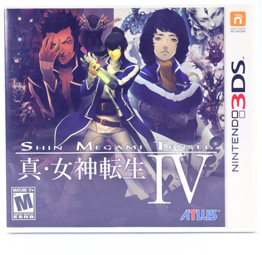 Shin Megami Tensei Iv 3Ds Game Front