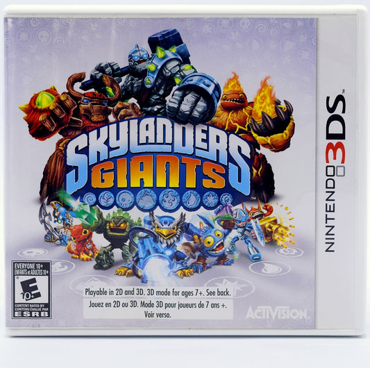 Skylanders Giants Not For Resale 3Ds Game Front