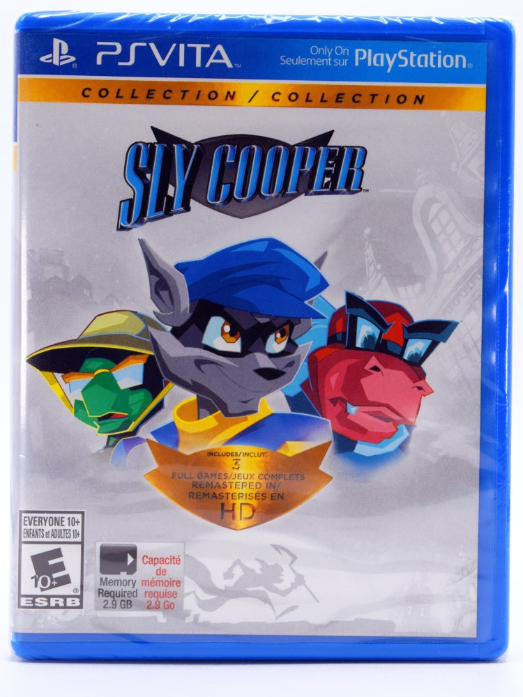 Sly Cooper Collection Psvita Game Front