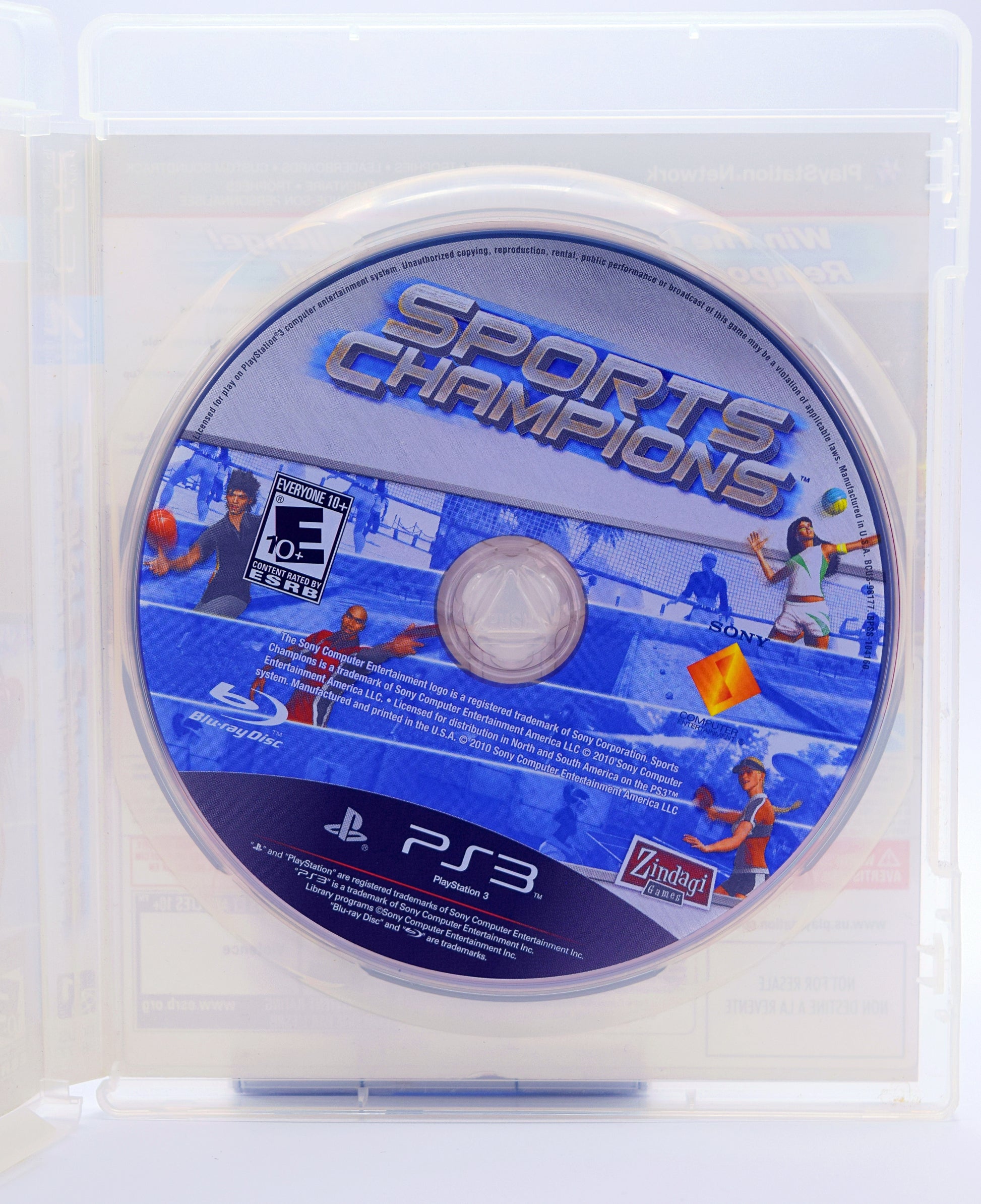 Sports Champions Ps3 Game Inside