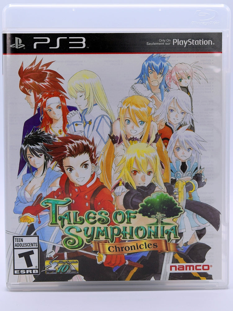 Tales Of Symphonia Chronicles Ps3 Game Front