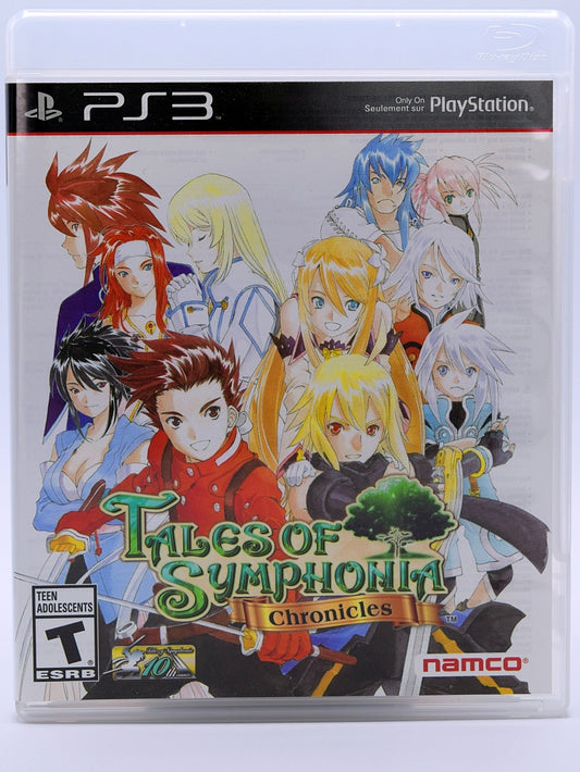 Tales Of Symphonia Chronicles Ps3 Game Front
