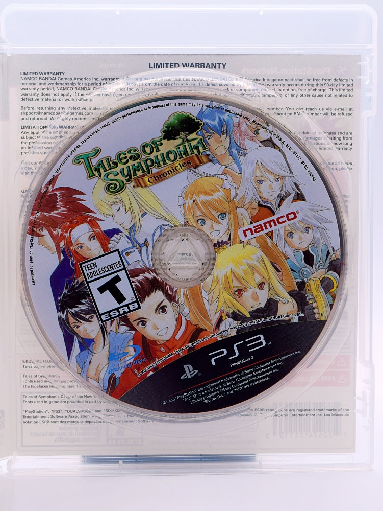 Tales Of Symphonia Chronicles Ps3 Game Inside
