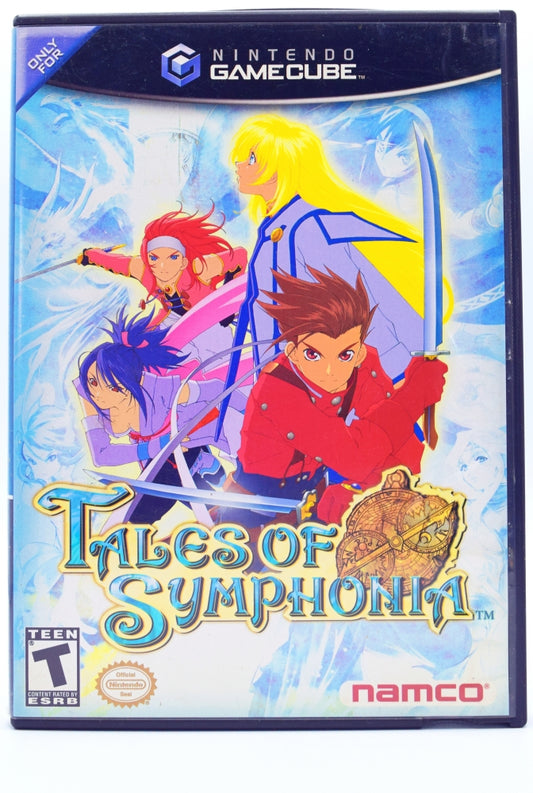 Tales Of Symphonia Gamecube Game Front