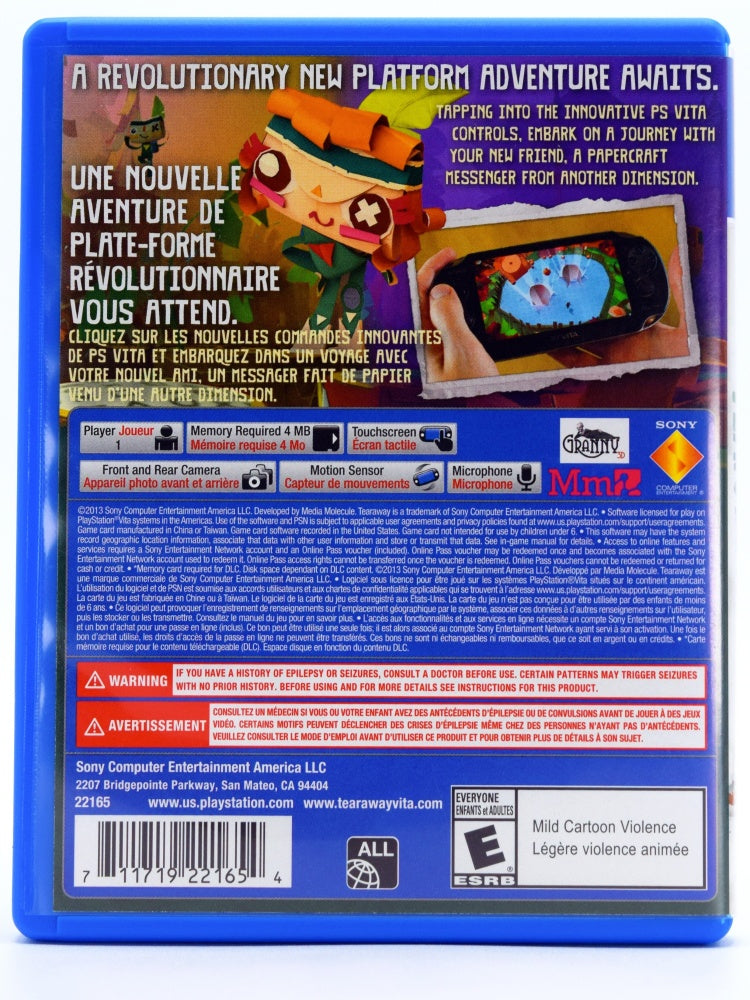 Tearaway - PS Vita